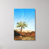 Life's Sustaining Palm Tree - Canvas Print キャンバスプリント (正面)