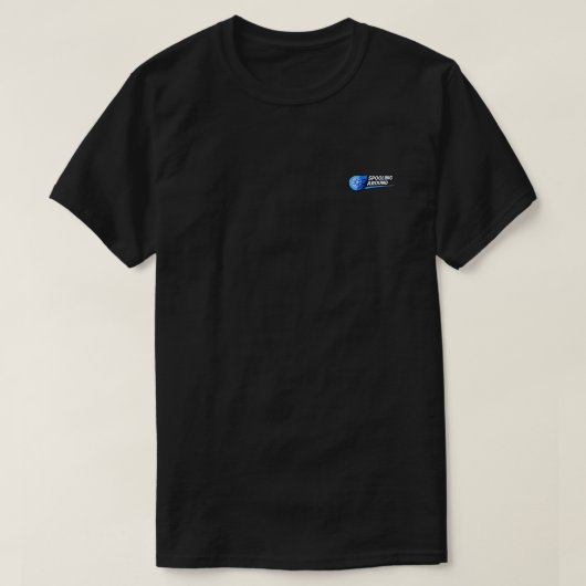 Lifes Too Short JDM Black Tee Tシャツ (デザイン正面)