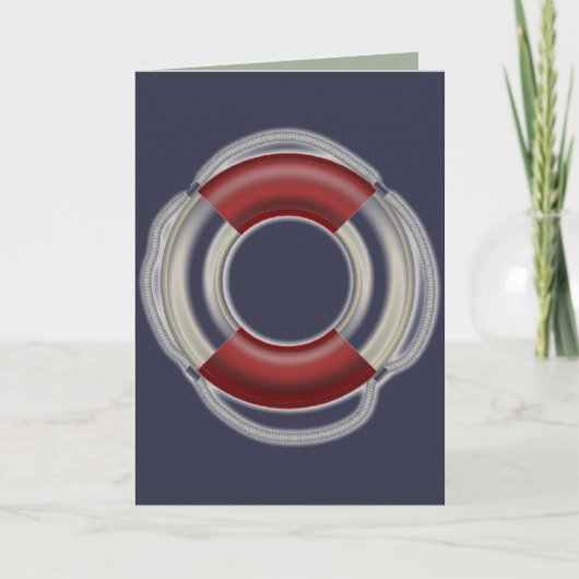 Lifesaverグリーティングカード サンキューカード (正面)