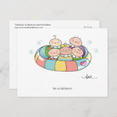 LifeSaverポストカード(4月McCalumより) ポストカード (正面/裏面)