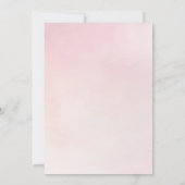 Lifetime of Butterflies Bridal Shower 招待状 (裏面)