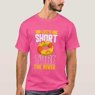 Lifeu2019s短管ザ川チューブ Tシャツ
