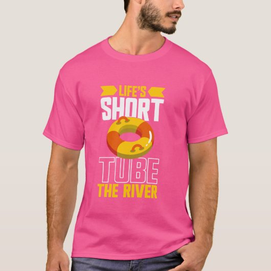 Lifeu2019s短管ザ川チューブ Tシャツ (正面)
