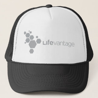 LifeVantageの企業のなロゴ灰色 キャップ