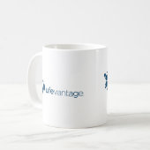 LifeVantageの企業のなロゴ コーヒーマグカップ (正面左)