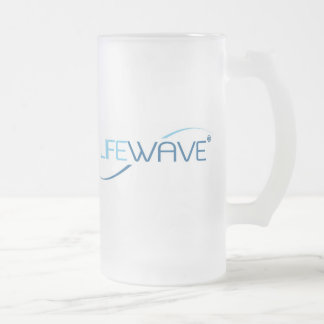 LifeWaveのロゴのマグ フロストグラスビールジョッキ