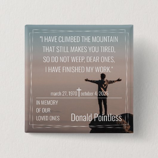 Lifeworks 002ボタン 缶バッジ (正面)