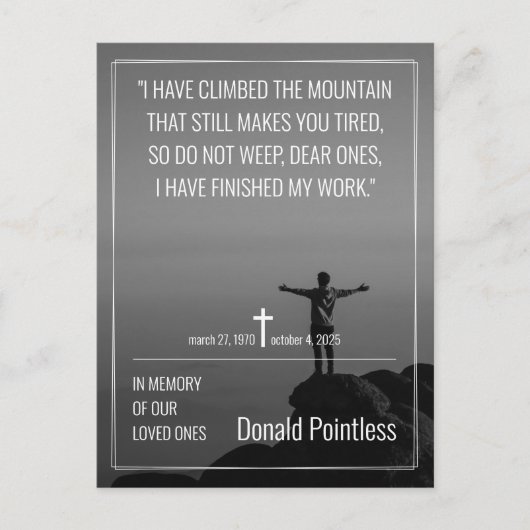 Lifeworks 002 シーズンポストカード (正面)