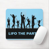 Lifo the Party 面白い会計士ジョーク マウスパッド (マウス)