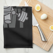 Lift Heavy – アニメかわいいトレーニング やる気を起こさせる キッチンタオル (四つ折り)