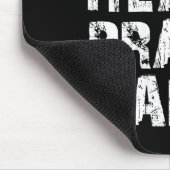 Lift Heavy Pray Hard Gym Workout Christian Gift On マウスパッド (コーナー)