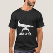 Lift It Squat Leg Day Parody Tシャツ (正面)