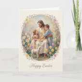 Lift Up Your Eyes Easter Card カード (正面)