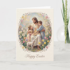 Lift Up Your Eyes Easter Card カード