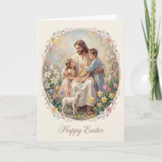 Lift Up Your Eyes Easter Card カード