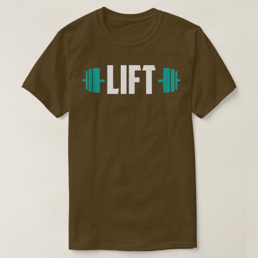 Lift Weightlifting Gym Lifting Workout Tank Top Tシャツ (デザイン正面)