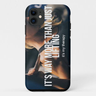 Lifting Is Myセラピー – ウィメンズジムトレーニング iPhone 11 ケース