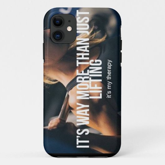Lifting Is Myセラピー – ウィメンズジムトレーニング Case-Mate iPhoneケース (裏面)