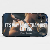 Lifting Is Myセラピー – ウィメンズジムトレーニング Case-Mate iPhoneケース (裏面(横))