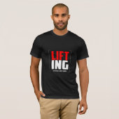 Lifting To Healthy My Soul - Gym Tシャツ (正面フル)