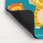 ligerおよび彼の誇りを持ったな親mousepad マウスパッド (コーナー)