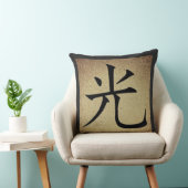 LIGHT 中国の Symbolアジアテーマスクエア クッション (椅子)