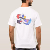 Light 2024 Tシャツグラフィックデザイン Tシャツ (裏面)