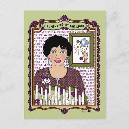 Light_A_ポストカードで照らされる ポストカード (正面)