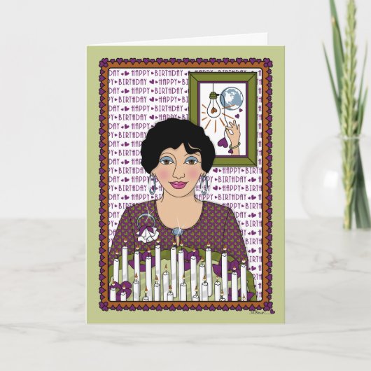 Light_A_Greetingカードによって照らされる カード (正面)