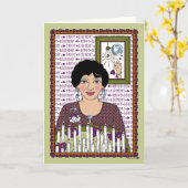 Light_A_Greetingカードによって照らされる カード (黄色い花)