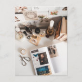 Light Academia Art Journaling Aesthetic ポストカード (正面)