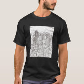 Light Academia Skyscraper Buildings Structures Eng Tシャツ (正面)