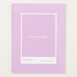 Light Amethyst Purple Block Quote Large プランナー手帳