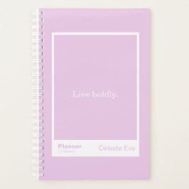Light Amethyst Purple Block Quote Small プランナー手帳