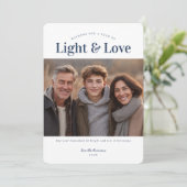 Light and Love ハヌカの写真 シーズンカード (スタンド正面)