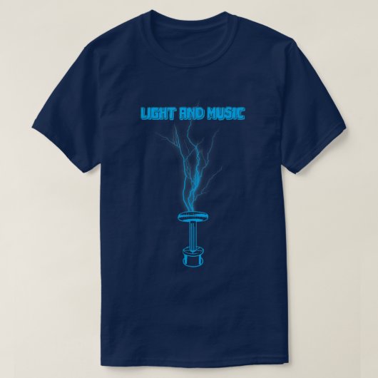 Light and Music for Zeusaphone Lovers Tシャツ (デザイン正面)