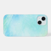 Light and Water Abstract Art Phone Case iPhone 15ケース (裏面横)