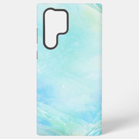 Light and Water Abstract Art Phone Case Samsung Galaxyケース (裏面)