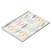 Light as a feather by Origami Notebookプリント ノートブック (左側)