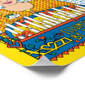 Light_B_8x10ポスターで照らされる ポスター (角)