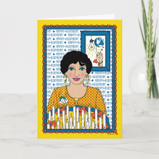 Light_B_Greetingカードで照らされる カード (正面)