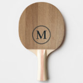 Light Birch Wood Monogram 卓球ラケット (正面)