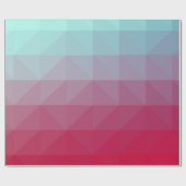 Light BLUE abstract mosaic pattern. Colorful abstr ラッピングペーパー (フラット)