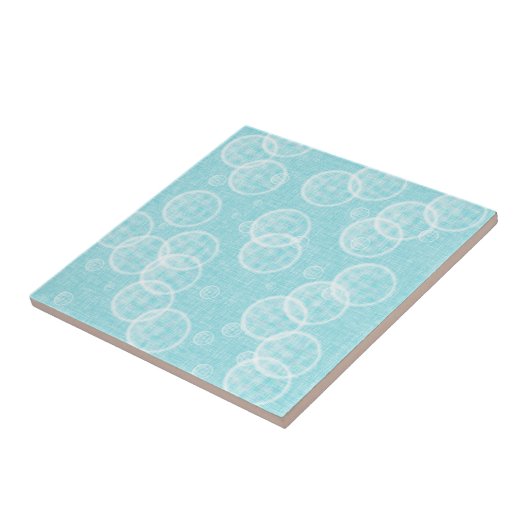 light blue bubbles タイル (側面)