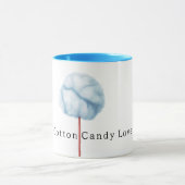 Light Blue Cotton Candy  マグカップ (中央)