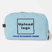 Light Blue Dopp Kitのビジネス名とロゴ ドップキット (正面)