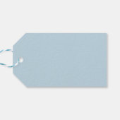 Light Blue “Easter” Script  ギフトタグ (裏面横)