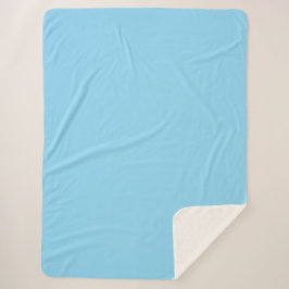Light Blue Fabric Mat シェルパブランケット