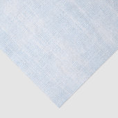 Light Blue Faux Linen Bridal Shower 薄葉紙 (詳細)