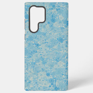 Light Blue Floral Field Phone Case Samsung Galaxy S22 Ultraケース